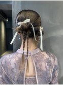 個性派カチモリヘア