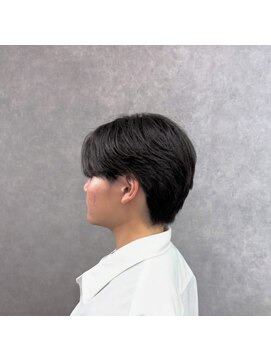 クリーブ 池袋(creeb) メンズナチュラルセンターパート/メンズスタイル