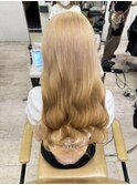 ハイトーンダブルカラー大人ガーリーブリーチ所沢イメチェン