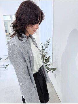 ザワン(the one .) 【the one.】良い雰囲気のパーマスタイル -TANAKA-