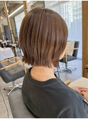 レイヤーボブ × ヘーゼルベージュ【千葉優希】