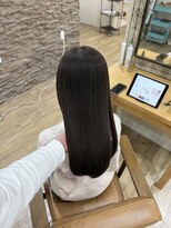 ヘア カンパニー トワ 千葉店(TOWA)&nbsp;千葉/千葉駅/ダブルカラー/オリーブグレー/黒髪/ヘッドスパ