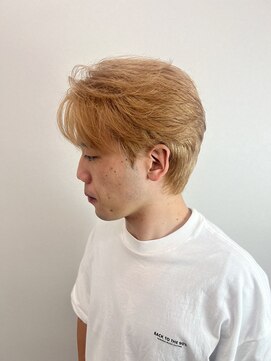 ステージ(STAGE) ダウンパーマ　ニュアンスパーマ　センターパート