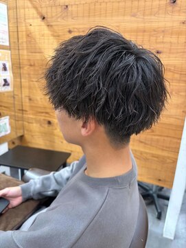 ロックス バイ マグ 松本(rocks BY MAG) 10代20代王道爽やか緩めツイストスパイラルパーマ