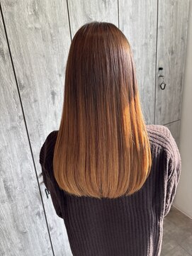 髪質改善ストレート