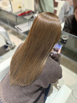 ゴットフロー(GOTTO FLOW) オリーブグレージュ/ツヤ髪/透明感/髪質改善