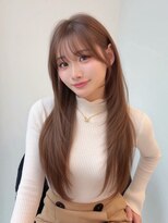 ジュイル ハラジュク(JEWIL HARAJUKU) 20代30代大人可愛いレイヤーカットブリーチなしベージュ原宿