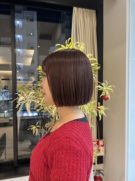 ザザ 高田馬場(ZA/ZA) ツヤ感ストレートボブ