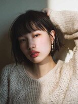 シェル 国分寺(shell) くびレイヤーエモージュグレージュカラーくびれショート/国分寺