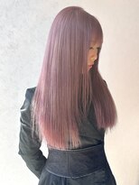 ラフ バイ マグ 南松本(R.A.F. by Mag)&nbsp;春カラーダブルカラー×ペールピンクカラー×顔周りレイヤー