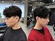 ミュー バイ ケンジ 中央林間(miu by KENJE)の写真/センターパート×シャドウパーマが人気！波巻き・ツイスパ・曲がる縮毛も◎
