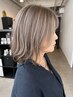 白髪ぼかしカラー+カット+マイナス5歳美髪ケア