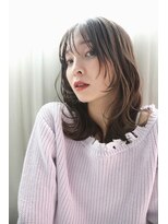 アズグロウ エクラ(AS GROW 'eclat) 顔周りレイヤー×ふんわりミディアム