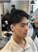 【爽やか好印象】2ブロック×刈上げメンズショート
