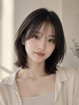 フォト 新宿(foto) くびれボブ/レイヤーボブ/アッシュブラウン