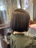カット+カラー　￥11880　（デザインカラーの場合要相談）