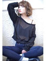 マイティ バイ エイチ(mighty by H)&nbsp;mighty*大HIT中*【コケテッシュ】ラフウェーブ×グレージュ