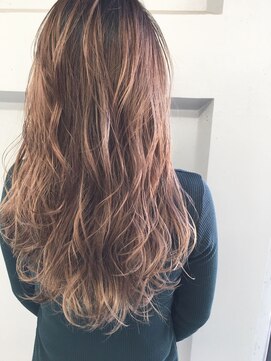 ブラン 天王寺(Blanc) 【Blanc】グラデーション＿イルミナカラー＿サファリベージュ