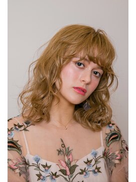 エムサロン 前橋川原(emusalon) ハニーベージュ×ミディアム