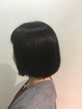 パティオン(PATIONN) ボブスタイル！色もダークブルージュでおさえむした！！