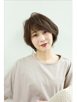 ヘアサロン アンフェール(Hair Salon Amfaire) 【Amfaire小林】ひし型ショートボブ
