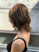 ケアリー 武蔵小杉(Carelly)&nbsp;くせ毛風無造作カール×丸みショートボブミディ