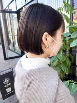 ジュノ 鹿児島中央店(Juno) 【Juno鹿児島中央店】コンパクトミニボブ