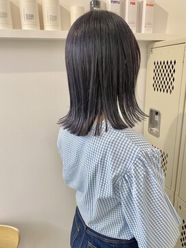 ヌーク(nuuk) ブルーベリーグレージュ【似合わせカット】