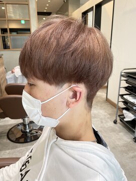 ブランシェ JR勝川駅前店 2022年最新メンズハイトーン☆ミルクティーベージュ