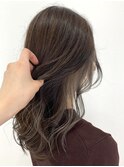 《CIEL由井》イヤリングカラー×シルバーベージュ