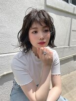フラッグヘア 新宮店(Flag HAIR)&nbsp;レイヤーボブ☆巻いて夏っぽく！