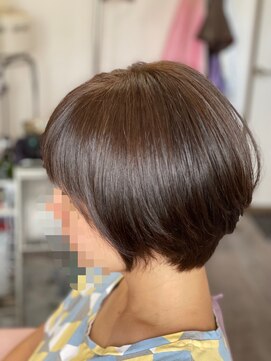 サポート(support) お手入れ簡単！スッキリショート明るめカラー