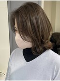*After→Before*右スワイプ【白髪ぼかし脱白髪染めハイライト】