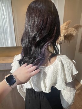 アンド ラ ブランシュ(&.La Blanche) モテ髪カタログ/セクションカラー/グラデーションカラー/大宮