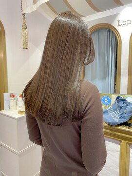 ロンドアベニール 北千住(Lond avenir) 髪質改善　ベージュカラー　西田大樹