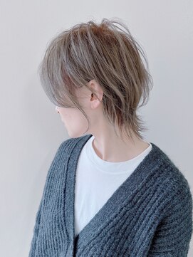 アナザヘアー なんば 高島屋前店(ANAZA hair) ネオウルフ＆ハイトーングレージュカラー