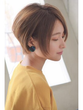 キビト(kibito) 美サイドシルエットショートボブ
