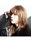 セミロングレイヤー