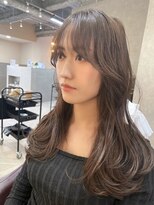 フラッグ ヘアー 天神西通り店(Flag HAIR)&nbsp;透明感カラー　グレージュ　韓国