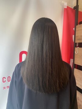 カラープラス 丹波橋店 全体染め+集中トリートメント