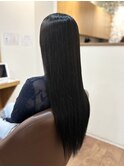 艶髪ストレート/髪質改善トリートメント/30代40代50代