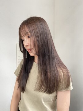 ヘアープレイス ヴィブ(hair place VIVE) 透明感のあるミルクティーベージュ