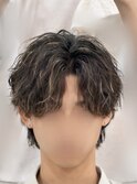 ツイストスパイラルパーマツイストパーマメンズマッシュパーマ