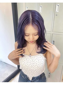 フラム 渋谷(flamme) パープルカラー