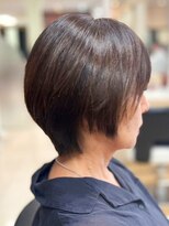 ヘアークリアー 春日部 ミセス 大人可愛いナチュラルストレート ナチュラルブラウン