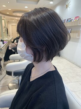 アッシュ 仙川店(Ash) 30代40代50代60代大人可愛いマッシュショートボブ ウルフカット