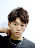ハーフアップショート