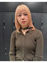 【 レイヤースタイル 】顔まわり/小顔/オン眉/個性的/垢抜け