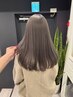 根元ブリーチ＋カラー＋Tr￥14300～