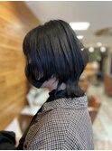 大人可愛い30代40代50代マッシュショートボブウルフカット